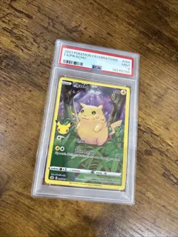 Pokemon TCG 2021 Celebrations Pikachu #5/25 PSA 9 - Image 2
