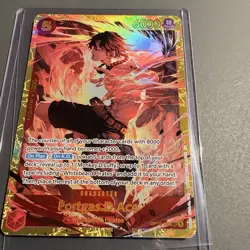 One Piece TCG Portgas D. Ace OP16-118 SEC Alt Art The Time Of Battle Near Mint - Image 1