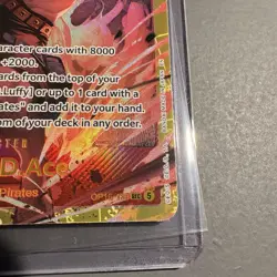 One Piece TCG Portgas D. Ace OP16-118 SEC Alt Art The Time Of Battle Near Mint - Image 2