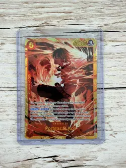 Portgas D Ace - OP16-118 - Secret Rare- The Time of Battle-One Piece TCG Card - Image 1