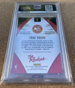 2018 Panini Donruss Optic Trae Young The Rookies GEM MT PSA 10 - Image 2