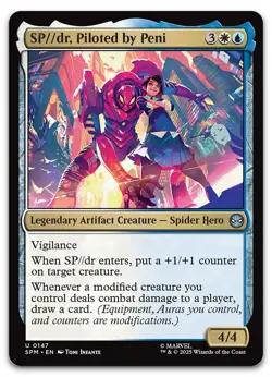 SP//dr, Piloted by Peni #147 (NM) Spider-Man SPM Magic MTG - Image 1