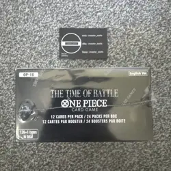 One Piece TCG OP-16 The Time Of Battle Booster Box Brand New Sealed - Image 3