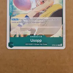 One Piece Usopp (024) (OP09-024/229) OP09 Emperors in the New World NM TCG CCG - Image 3