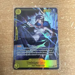 One Piece CCG English Trafalgar Law SEC Alt Art EB03-062 NM Heroine Edition - Image 1
