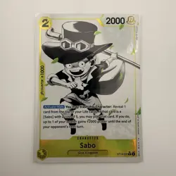 Sabo ST13-007 Alt Art One Piece TCG Ultra Deck Three Brothers English Edition - Image 1