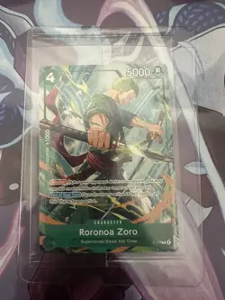 One Piece TCG Roronoa Zoro P-114 Convention Exclusive Promo Card Sealed English - Image 1
