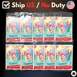 [Sealed] One Piece McDonald's Promo Card Game Chopper 10 Packs 2025 US Ship - Image 1