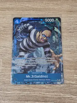 Mr. 3 (Galdino), SR (OP16-056) - The Time of Battle - ENGLISH ALT ART - Image 1