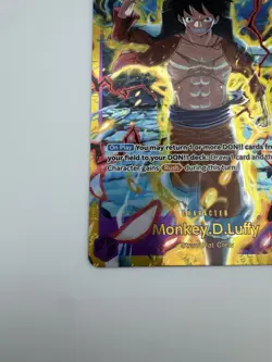 One Piece Emperors in the New World Monkey D Luffy OP09-119 SEC English NM - Image 4