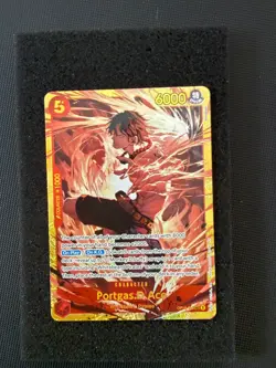 ONE PIECE TCG Portgas D. Ace OP16-118 SEC The Time of Battle ENGLISH SEC NM - Image 1