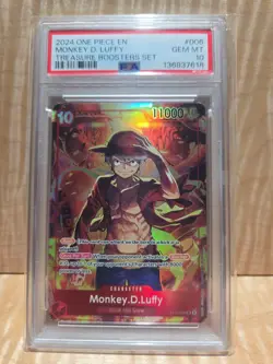 2024 One Piece #006 Monkey D. Luffy Treasure Boosters Set - Image 3