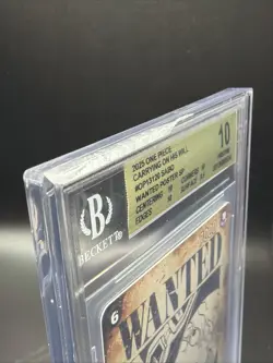 2025 ONE PIECE OP13-CARRYING ON HIS WILL WANTED ALT ART #120 SABO BGS 10 READ - Image 3