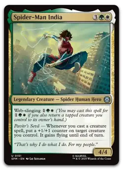 Spider-Man India #151 (NM) Spider-Man SPM Magic MTG - Image 1
