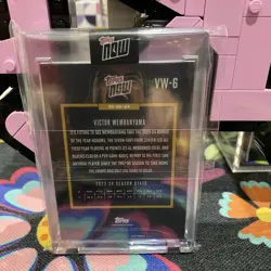 Victor Wembanyama RC 2023-24 Topps Now Rookie of the Year #VW-6 Spurs ROY Wemby - Image 2
