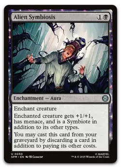 Alien Symbiosis #50 (NM) Spider-Man SPM Magic MTG - Image 1