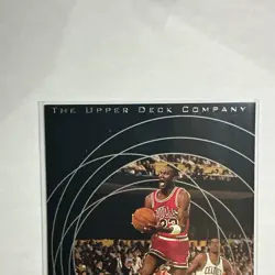 Upper Deck 1995-96 The Jordan Experience Michael Jordan #35 Bulls Oversized - Image 2