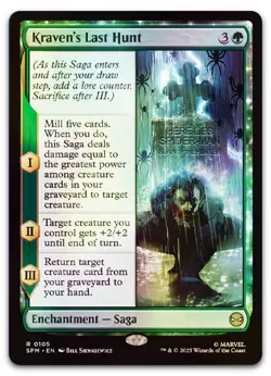 Kraven's Last Hunt #105 (Foil) (NM) Spider-Man SPM Magic MTG - Image 1