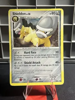 Pokemon Shieldon DP08 Diamond & Pearl Black Star Promo - Image 1