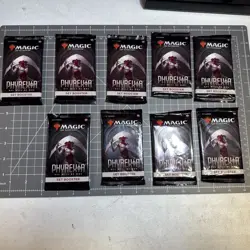 9 Packs Magic the Gathering Play Booster Pack Lot MTG Phyrexia All Will Be One - Image 1
