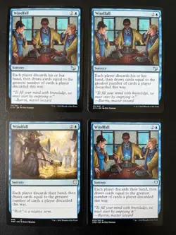 MTG- Windfall x4 - Image 1