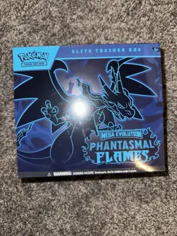 Pokemon Mega Evolution Phantasmal Flames Elite Trainer Box ETB Sealed - Image 1
