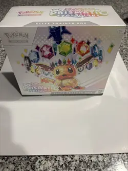 Pokemon TCG Scarlet & Violet Prismatic Evolutions ETB Elite Trainer Box NEW - Image 2