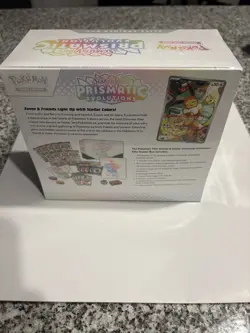 Pokemon TCG Scarlet & Violet Prismatic Evolutions ETB Elite Trainer Box NEW - Image 4