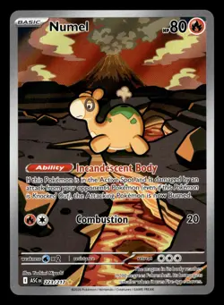 Numel 223/217 Illustration Rare Ascended Heroes Pokemon Card - Image 2
