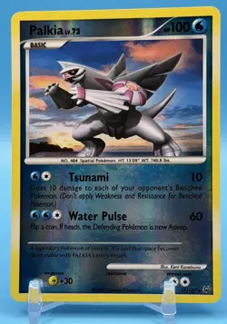 Pokemon TCG PALKIA 37/127 Reverse Holo Rare Platinum 2009 - Image 1