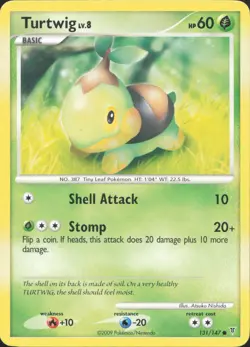 Turtwig 131/147 Common Supreme Victors Pokemon Lightly Played - Image 1