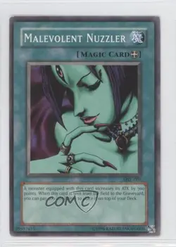 Malevolent Nuzzler Unlimited YuGiOh Magic Ruler Booster #MRL-005 2002 READ - Image 1