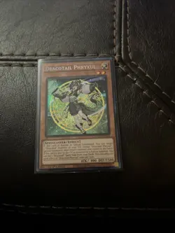 In Hand YUGIOH x1 DOOD-EN023 DRACOTAIL PHRYXUL - SECRET RARE 1st EDITION - Image 1