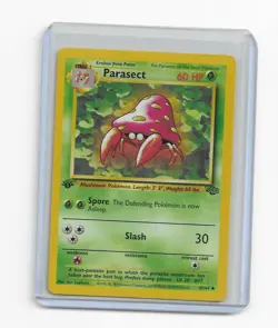 Parasect Pokemon TCG Jungle 1st First Edition Uncommon Card #41 41/64 - Image 1