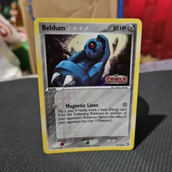 Beldum Pokemon TCG EX Power Keepers Reverse Holo Stamped Card #45/108 - Image 1