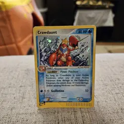 Crawdaunt Pokemon TCG EX Dragon Holo Hologram Card #3/97 - Image 1