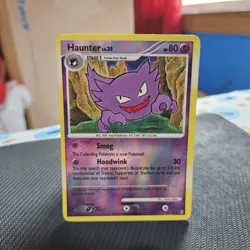 Haunter Pokemon TCG Stormfront Reverse Holo Uncommon Card #40/100 - Image 1