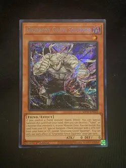 Gruesome Grave Squirmer Prismatic Secret Rare MP25-EN065 2025 Mega-Pack Yugioh! - Image 1