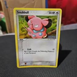 Snubbull Pokemon TCG EX Unseen Forces Reverse Holo Stamped Card #74/115 - Image 1