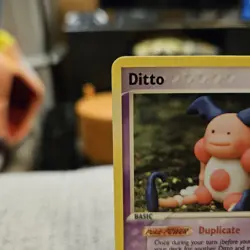 Ditto Mr. Mime Pokemon TCG EX Delta Species Uncommon Card #38/113 - Image 2
