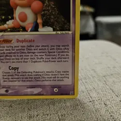 Ditto Mr. Mime Pokemon TCG EX Delta Species Uncommon Card #38/113 - Image 4