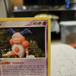 Ditto Mr. Mime Pokemon TCG EX Delta Species Uncommon Card #38/113 - Image 5