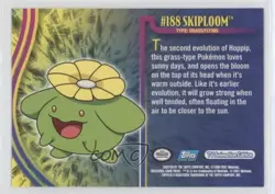 Skiploom Topps Pokemon TV Animation Edition Johto Series 1 #188 2001 - Image 2
