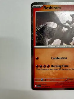 Reshiram (Cosmos Holo) 017/094 Holo Rare Blister Exclusives Holo Near Mint - Image 2