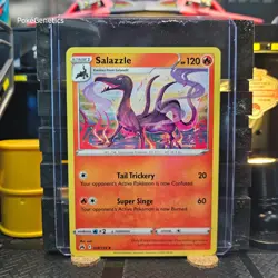 Salazzle Crown Zenith Pokemon TCG 028/159 Sword & Shield Uncommon - Image 1