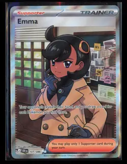 Emma 107/086 Ultra Rare Chaos Rising Pokemon Holo Near Mint - Image 1