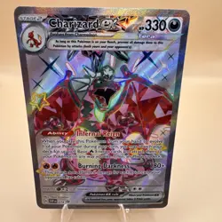 Pokemon TCG Charizard ex SVP 074 Scarlet & Violet Promo Holo 330 HP EN 2024 - Image 1
