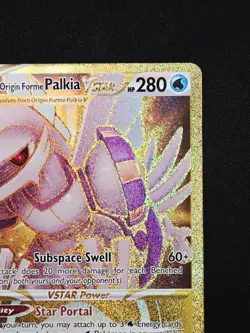 Origin Forme Palkia VSTAR 208/189 Secret Rare Gold Astral Radiance Pokemon NM - Image 4