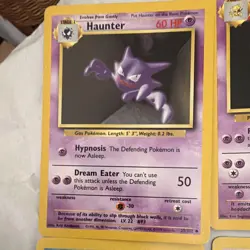 Wizards Pokemon TCG Base Set Unlimited Lot - Haunter Kadabra Arcanine - 12 - Image 2
