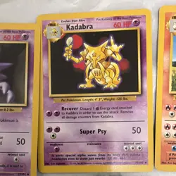 Wizards Pokemon TCG Base Set Unlimited Lot - Haunter Kadabra Arcanine - 12 - Image 3